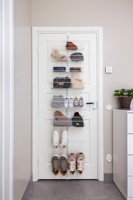 Skoställ Mittupphängt Vit Elfa